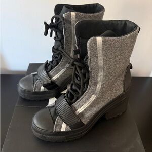 Converse Chuck All Star GR82 Speed Lace Platform Boots 563468C Chunky Size 9.